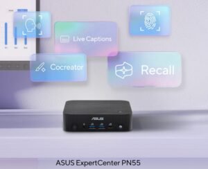 ASUS ExpertCenter PN55 AMD Ryzen AI 7 450 8GB M2 512GB VGA AMD W11H